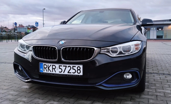 BMW Seria 4 cena 82900 przebieg: 232100, rok produkcji 2016 z Kraków małe 121